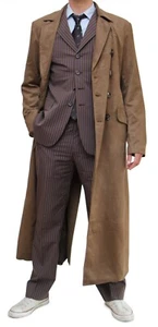 Doctor Time Long Coat Standard Sizes - Picture 1 of 4