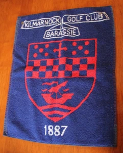Vintage - Kilmarnock Golfschläger Barassie - 1887 - Golftasche Handtuch - Bild 1 von 2