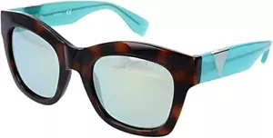 Nuevas Gafas de Sol Guess - GU7454 56C - Havana-Aqua Verde/Gris Espejo (51-21-135) - Imagen 1 de 5