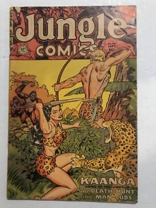 JUNGLE COMICS #141: Fiction House septiembre 1951 en muy buen estado/buen estado; GGA, Kaanga, Camilla - Imagen 1 de 19