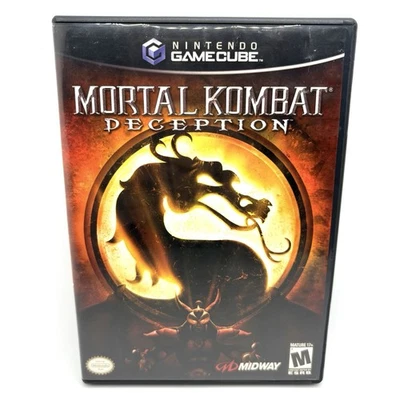 GameCube Mortal Kombat: Deception Nintendo GameCube CIB Black Label - Image 1 of 4