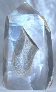 Gorgeous AgateTower w/Druzy 4.73"/561 Grams - Picture 1 of 7