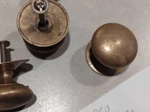 vintage metal cabinet knob handle- 32x32x23 mm   lot of  6 - Bild 1 von 5