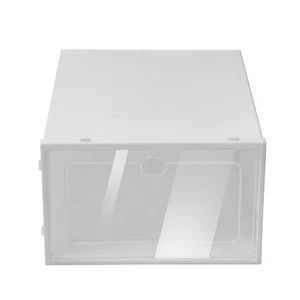 24 Stück Schuh Aufbewahrungsboxen Kunststoff Organizer Regal Behälter Männer Frauen Schrank - Bild 1 von 16