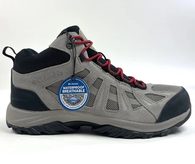 Columbia Redmond III Mid Hombres 11.5 Botas Anchas Senderismo Gris Impermeable BI0168-006 Foto 1 de 4
