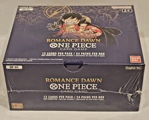 One Piece Romance Dawn OP-01 ENGLISH Booster Box Sealed (White Bottom) - NEU - Bild 1 von 5