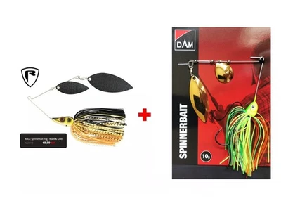 SPINNERBAIT- SET Fox Rage BG  u.  D.A.M. Firetiger in 10g - Bild 1 von 3
