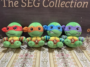 Club Mocchi Mocchi Teenage Mutant Ninja Turtles Plüsch 4er Set TMNT - Bild 1 von 13
