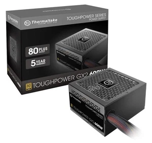 Toughpower GX2 80+ Gold 600W SLI/Crossfire Ready Continuous Power ATX 12V V2.... - Picture 1 of 8