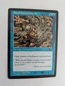Steal Enchantment Tempest MTG NM Free shipping with tracking - Picture 1 of 2