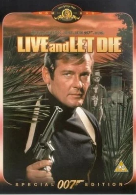 Live And Let Die (DVD) Roger Moore Jane Seymour Yaphet Kotto Clifton James - Image 1 of 2
