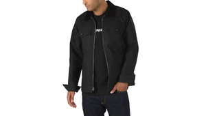 Chaqueta Vans Bergeron 2020 nueva con etiquetas para hombre 150 m USD negra premium 100 % algodón - Imagen 1 de 3