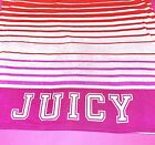 JUCY COUTURE Home Los Angeles serviette brach 36 po x 64 rose multicolore neuve sans étiquette