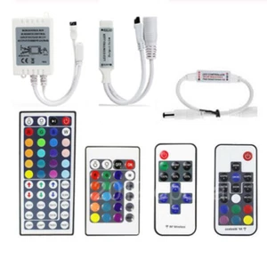 Mini 3/40/44 Key IR Remote Wireless Controller For 3528 5050 RGB LED Strip Light - Picture 1 of 12