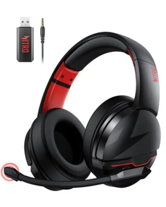 Bluetooth5.3, 3.5mm | Gaming Headphones for PC, Meeting, Music, PS4 Headset - Picture 1 of 9