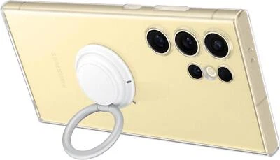 Originale/Ufficiale Samsung Galaxy S24 Ultra Trasparente Gadget Cover / Stand - Immagine 1 di 4