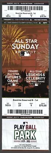 Entrada completa para el juego ASG SUNDAY FUTURES 2017 (no réplica) Marlins Park casi nuevo - Imagen 1 de 1