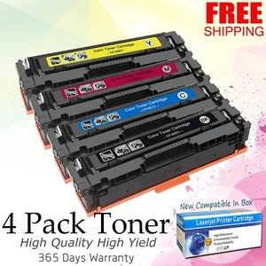 4PK Color Toner For HP CF400X 201X LaserJet Pro MFP M277n M277dw M252dw Printer - Picture 1 of 7