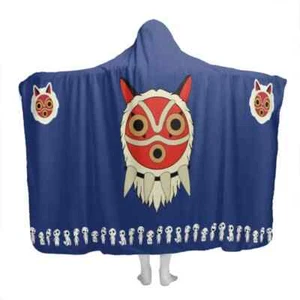 Princess Mononoke Studio Ghibli Kapuzendecke - Bild 1 von 4