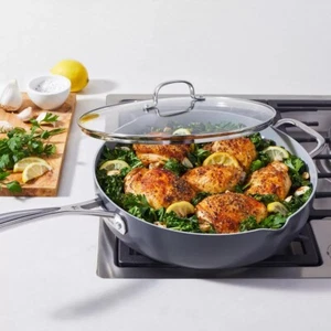 Henckels Hard Anodised Ceramic Saute Pan, 4.7L - Picture 1 of 6