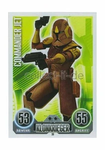 Force Attax 39 - COMMANDER JET - Klonkrieger - Die Republik SERIE 1 (2010) - Bild 1 von 1