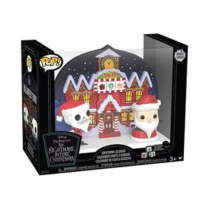 Calendario de cuenta regresiva de doble cara de Pesadilla antes de Navidad coleccionable - Imagen 1 de 9