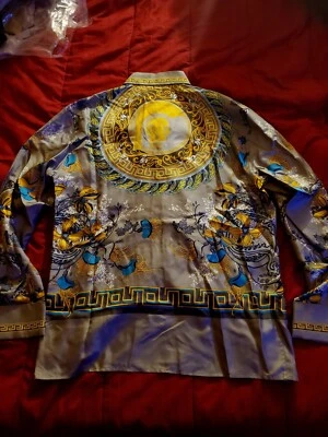 Camisa de seda Gianni Versace de colección Foto 1 de 4