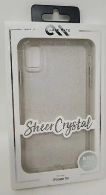 Funda delgada Case-Mate de cristal transparente para iPhone XR Foto 1 de 2
