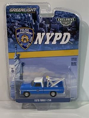 Ford F-250 NYPD 1979 1:64 Scala Greenlight 30224 - Immagine 1 di 4