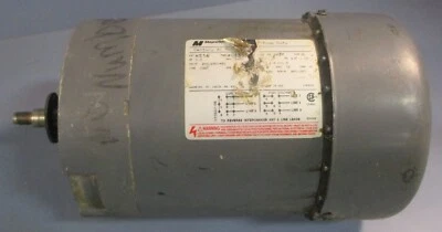 Magnetek H516 Century 8-159363-02 AC Motor 1HP 3PH 5/8" Shaft Dia 7/16" Thd Dia - Image 1 of 4