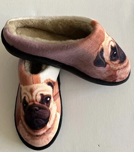 PUG WOMENS SLIPERS - Picture 1 of 7