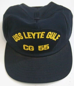 New Era Vintage USS Leyte Gulf Baseball Hat Snapback One Size Fits All WS468 - Picture 1 of 4