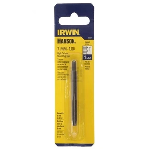 Irwin Hanson 7 mm-1,00 rubinetto spina acciaio al carbonio, mano destra, M7-1,00 - Foto 1 di 12
