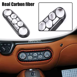 Borde de cubierta de aire acondicionado de fibra de carbono real para Ferrari F12 Berlinetta 2013 - Imagen 1 de 11