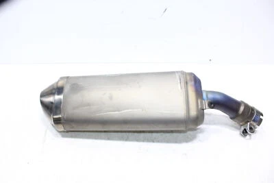 11-23 SUZUKI GSXR 600 750 EXHAUST PIPE MUFFLER SLIP ON CAN SILENCER - Image 1 of 4
