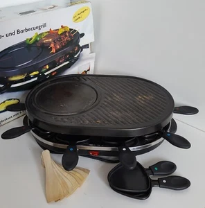 Mia RG837 Kombigerät Raclette Grill Grillplatte Tischgrill BBQ Grill - Bild 1 von 7