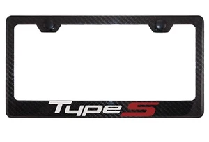 Carbon Fiber License Plate Frame for Acura Type S, TypeS - Picture 1 of 1