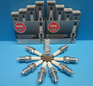 Set of 8 Spark Plugs NGK 3951 V-power OEM# TR55 V8 
