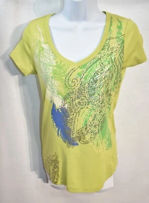  Camiseta St Johns Bay verde talla pequeña metálica para mujer  Foto 1 de 4