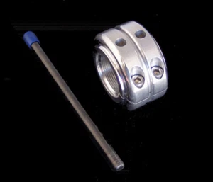 ModQuad Double Locking Axle Nut AX-1 Polished - Picture 1 of 1