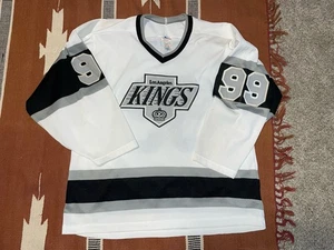 90s Wayne Gretzky CCM Authentic LA Kings Hockey Jersey Size Medium - Bild 1 von 9