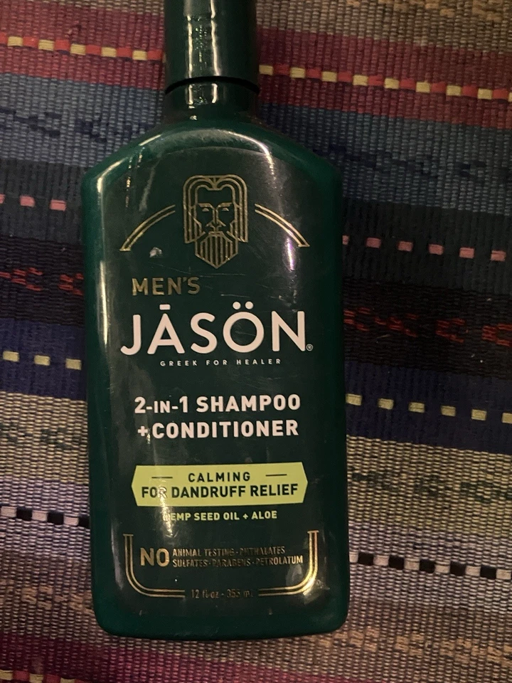 JASON Men's 2-in-1 Shampoo + Conditioner for Calming Dandruff Relief, 12 Fl Oz - Image 1 of 2