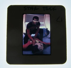 Orig STAR TREK NEXT GENERATION 35mm Studio Production Slide LEVAR BURTON - Bild 1 von 2