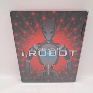 I Robot (Blu-ray, 2018 STEELBOOK) Will Smith Rare OOP - Picture 1 of 7