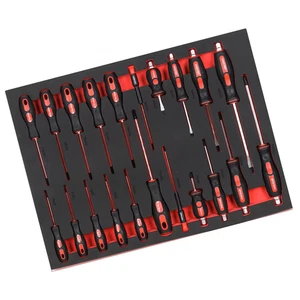 Complete Screwdriver Set In Foam Tool Tray Precision Torx Mixed - Picture 1 of 19