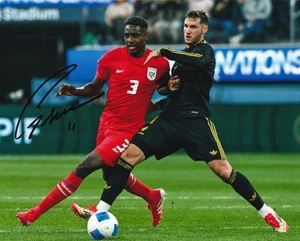 SANTIAGO GIMENEZ FOTO FIRMATA AUTO'D 8X10 AC MILAN CRUZ AZUL MEXICO LEGA MX B - Foto 1 di 1