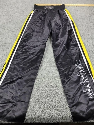 Pantalones de Artes Marciales C-Gear Team Paul Mitchell Negro Amarillo Siglo Adulto Unisex Foto 1 de 4