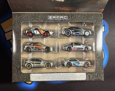 Paquete de 6 paquetes múltiples Hot Wheels Zamac 2025 - Civic EK9 C63 AE86 928 Z4 Focus Foto 1 de 4