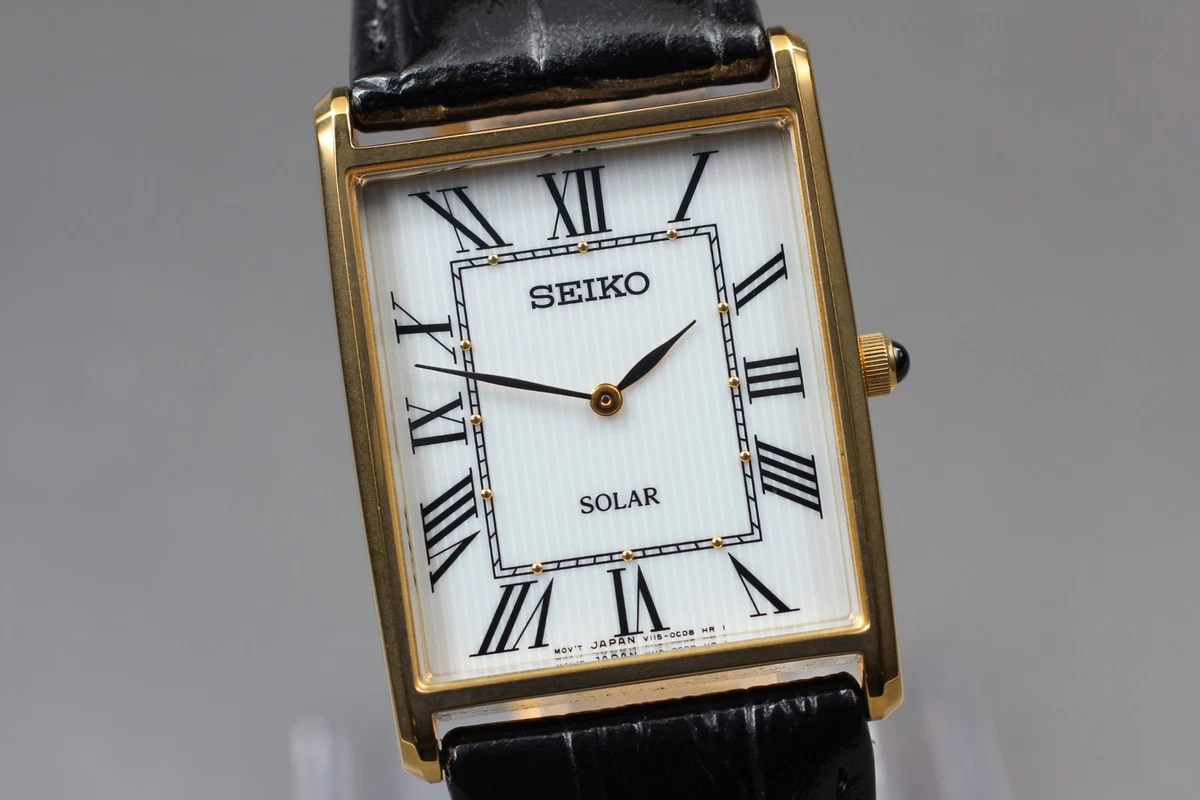Seiko Solar Square Wristwatches for sale | eBay