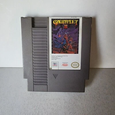 Gauntlet II 2 Nintendo Entertainment System (NES, 1990) Tested Authentic - Image 1 of 4